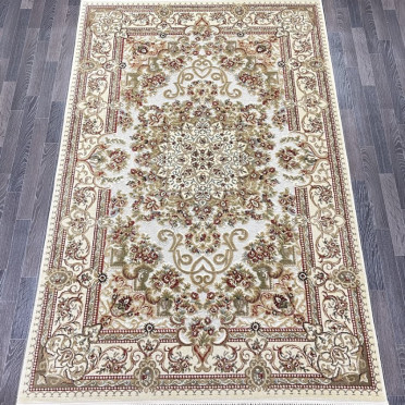 Ковер бельгийский 5135498440 KUNDUZ (Вискоза, кремовый)