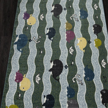 Ковер C216 - BLUE - Прямоугольник - коллекция RIO