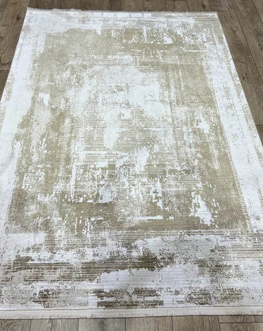 Ковер турецкий 7135A DIORA LONDON (Бамбуковый шелк, бежевый)