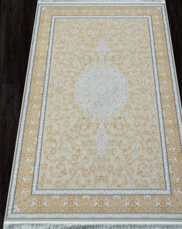 Ковер персидский 8008 SALIMA (Акрил, желтый, серый)