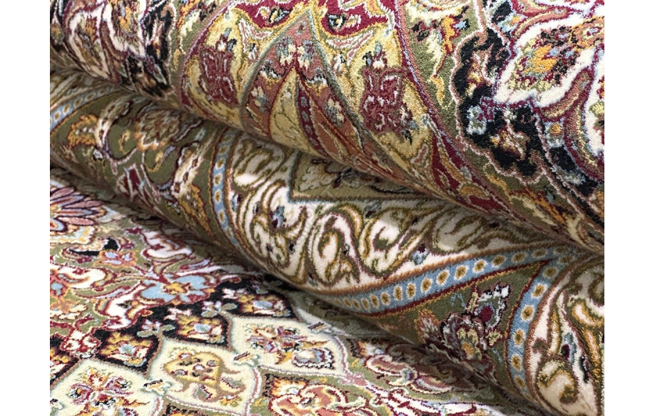 Ковер турецкий Абришим 3809 yesil