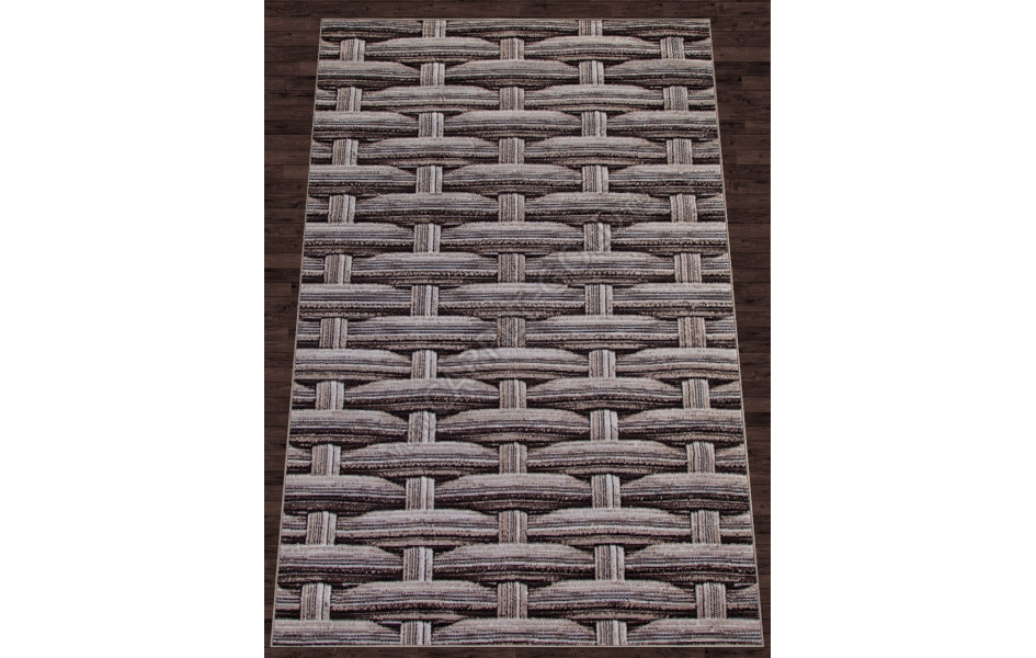 Ковер D720 - BEIGE-BROWN - Прямоугольник - коллекция SIERRA