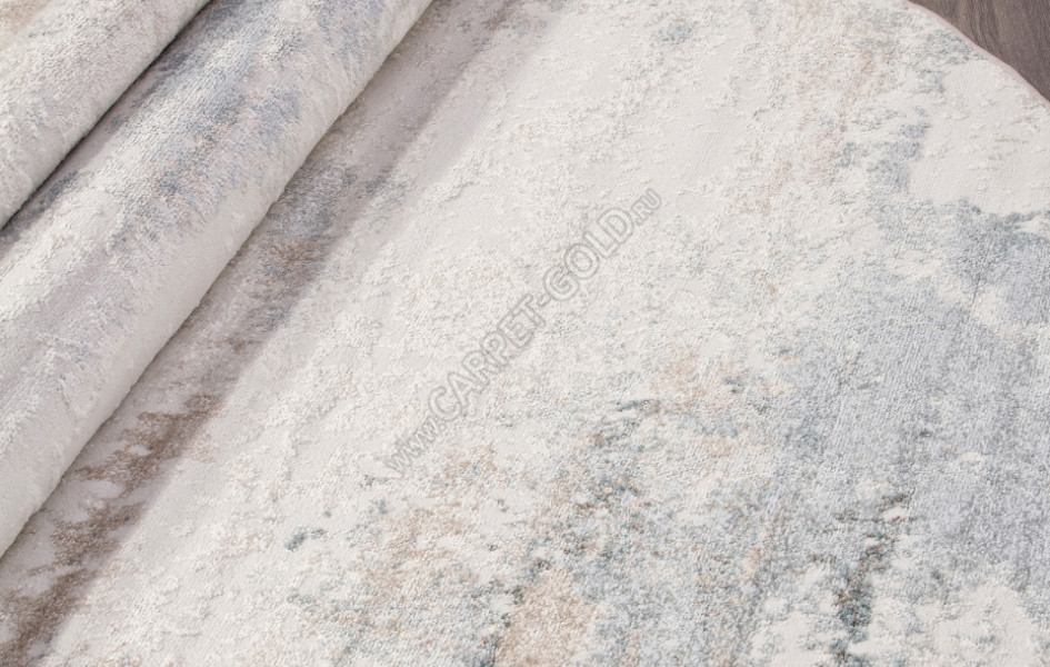 Ковер D994 - BEIGE-BLUE - Овал - коллекция NATUREL