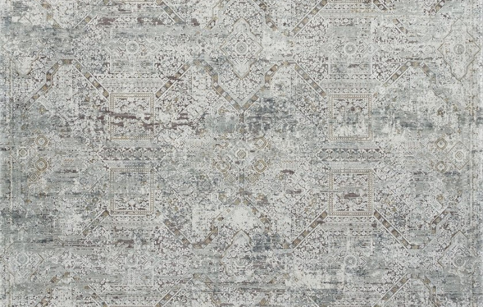 Ковер A160AF - D.GREY / GREY - Прямоугольник - коллекция EMPEROS
