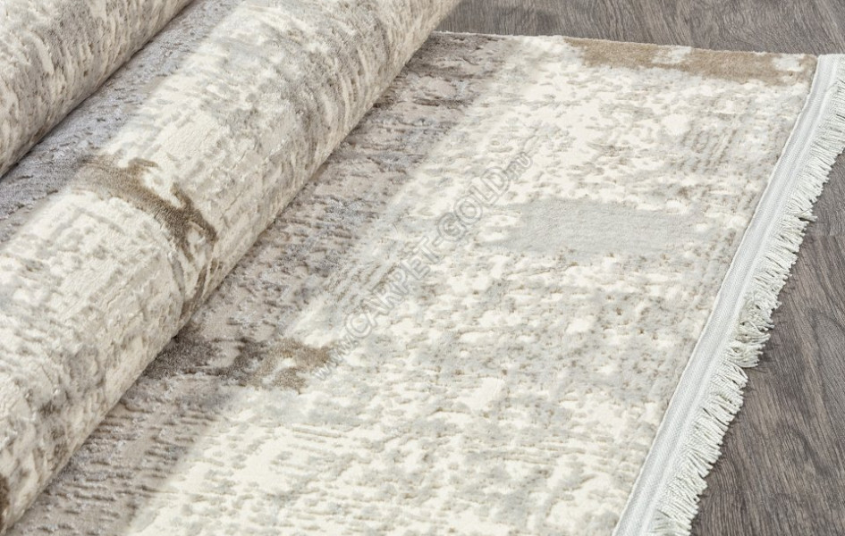 Ковер N2023A - CREAM / CREAM - Прямоугольник - коллекция POMPEI