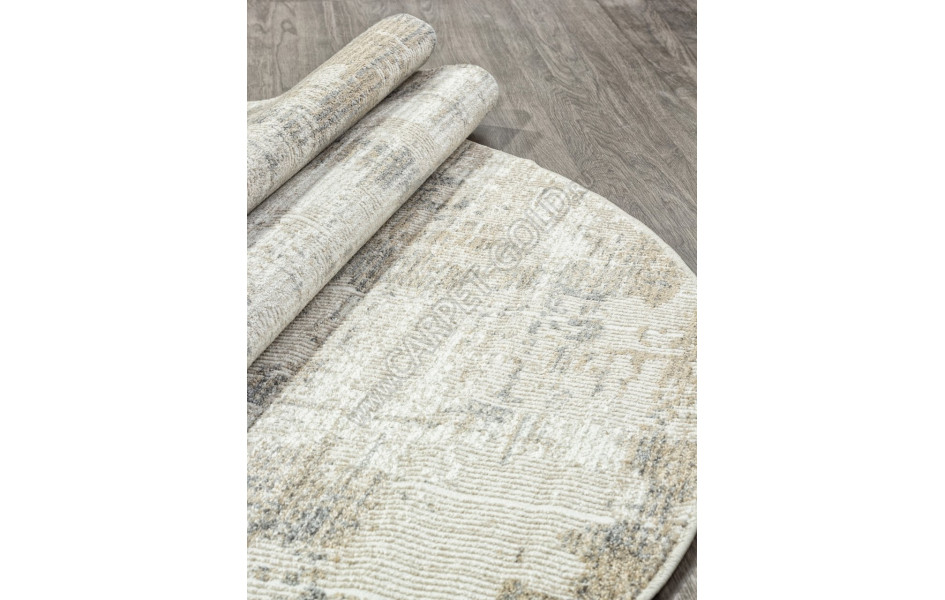 Ковер F230 - BEIGE - Овал - коллекция NATUREL