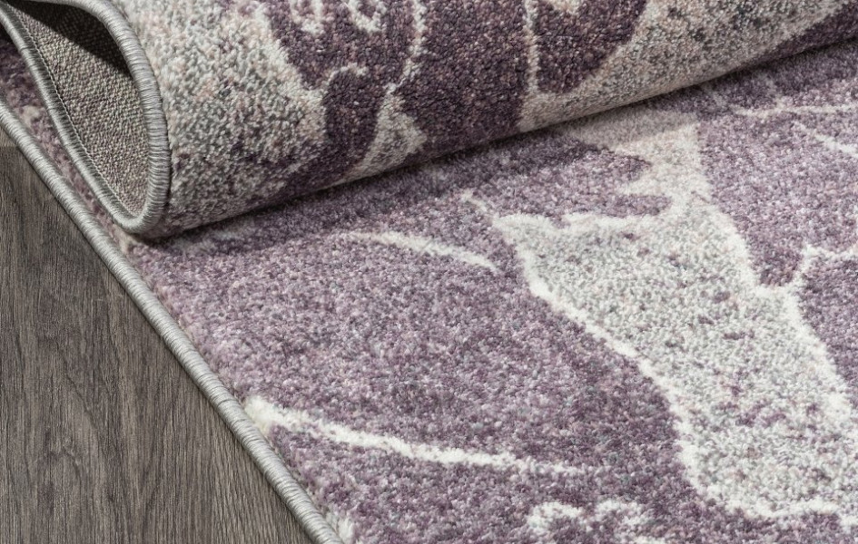 Ковер SV19 - GRAY-PINK - Прямоугольник - коллекция SOFIT