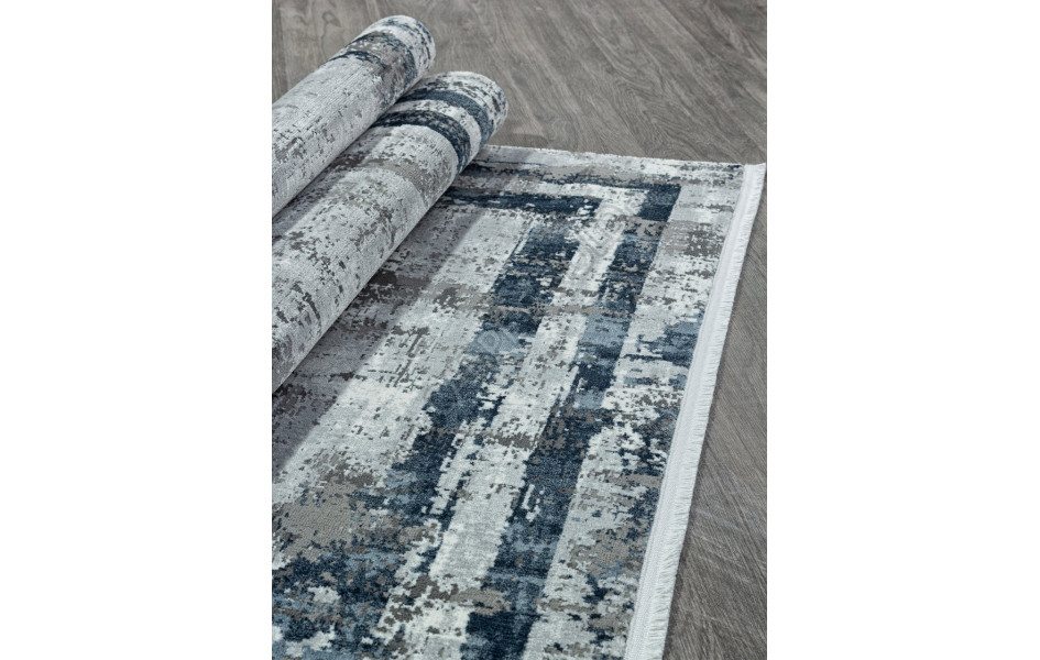 Ковер SI053G - GREY / GREY - Прямоугольник - коллекция LISSABON