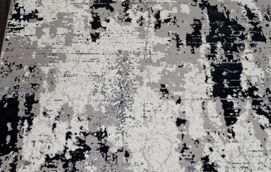 Ковер F285 - DARK GRAY - Овал - коллекция PALERMO