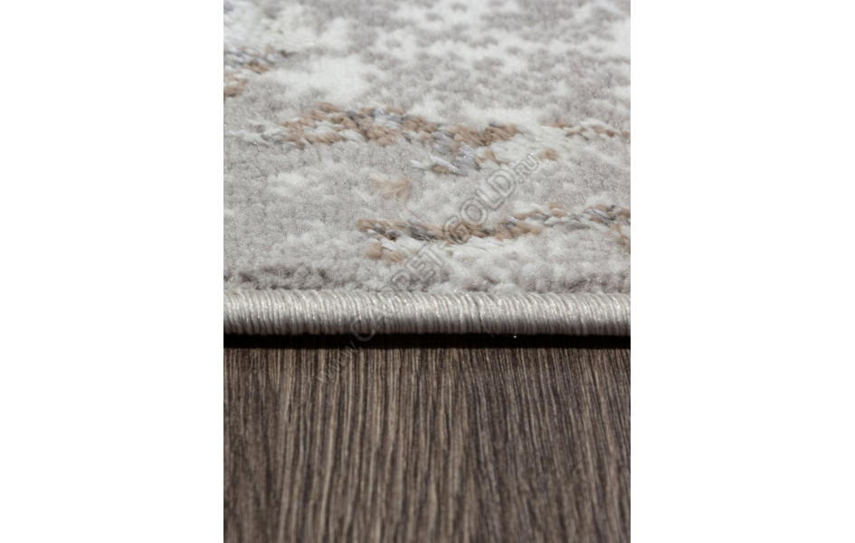 Ковер 00746B - BEIGE / GREY - Овал - коллекция PARADIZE