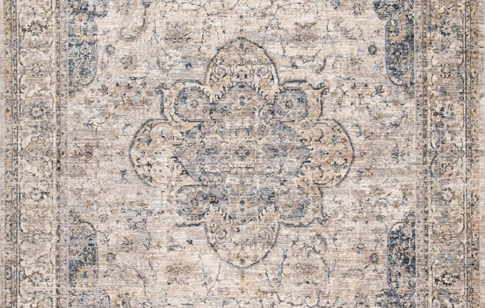 Ковер L0206D - CREAM - Прямоугольник - коллекция SHANTI