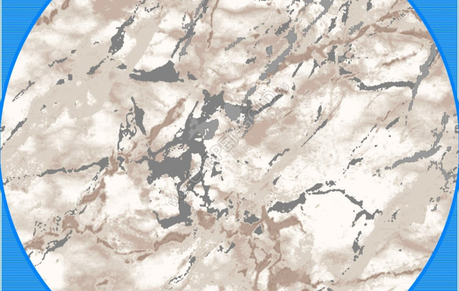 Ковер 03819A - GREY / BROWN - Круг - коллекция ARMINA