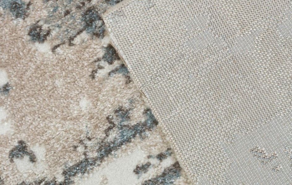Ковер F231 - BEIGE-BLUE - Дорожка - коллекция NATUREL