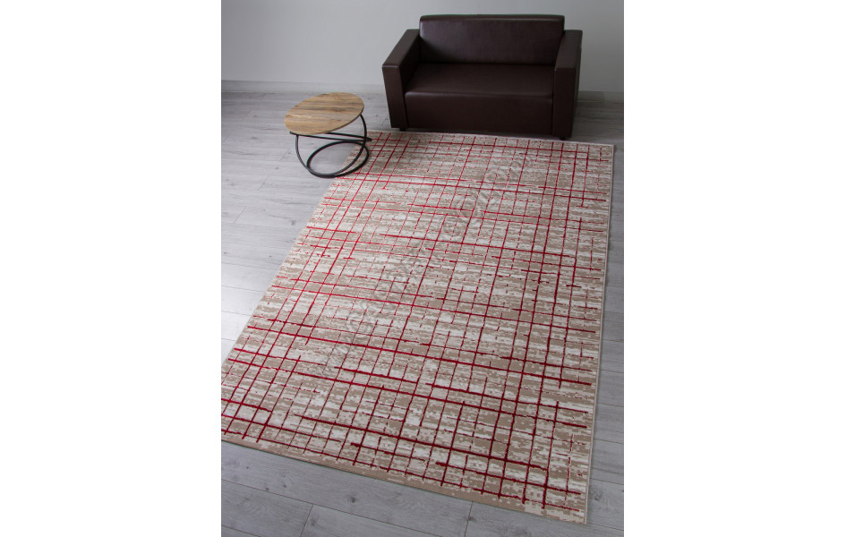 Ковер LT2392 - 710 RED - Прямоугольник - коллекция ANTEP
