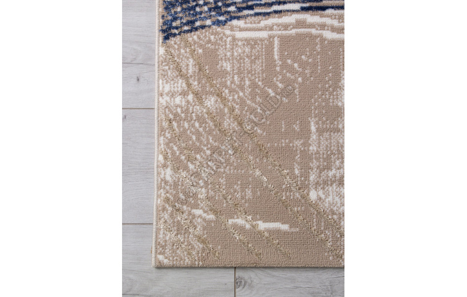 Ковер LT1156 - 735 BEIGE / NAVY - Прямоугольник - коллекция ANTEP