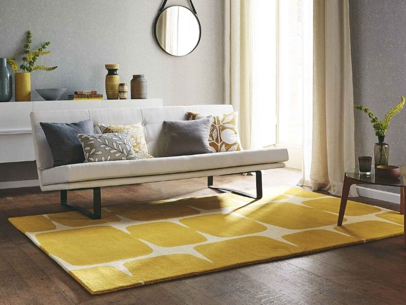 Ковер из хлопка и полипропилена